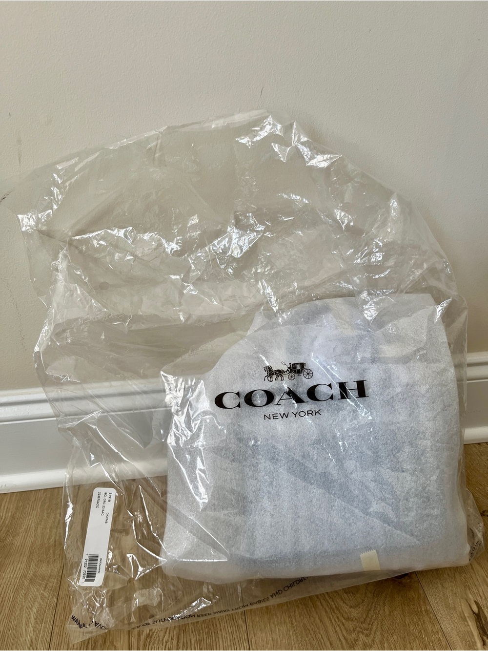 Brand New Coach Grace 20, Refined Calf Leather Chambray Dark Gunmetal Satchel - Picture 5 of 12